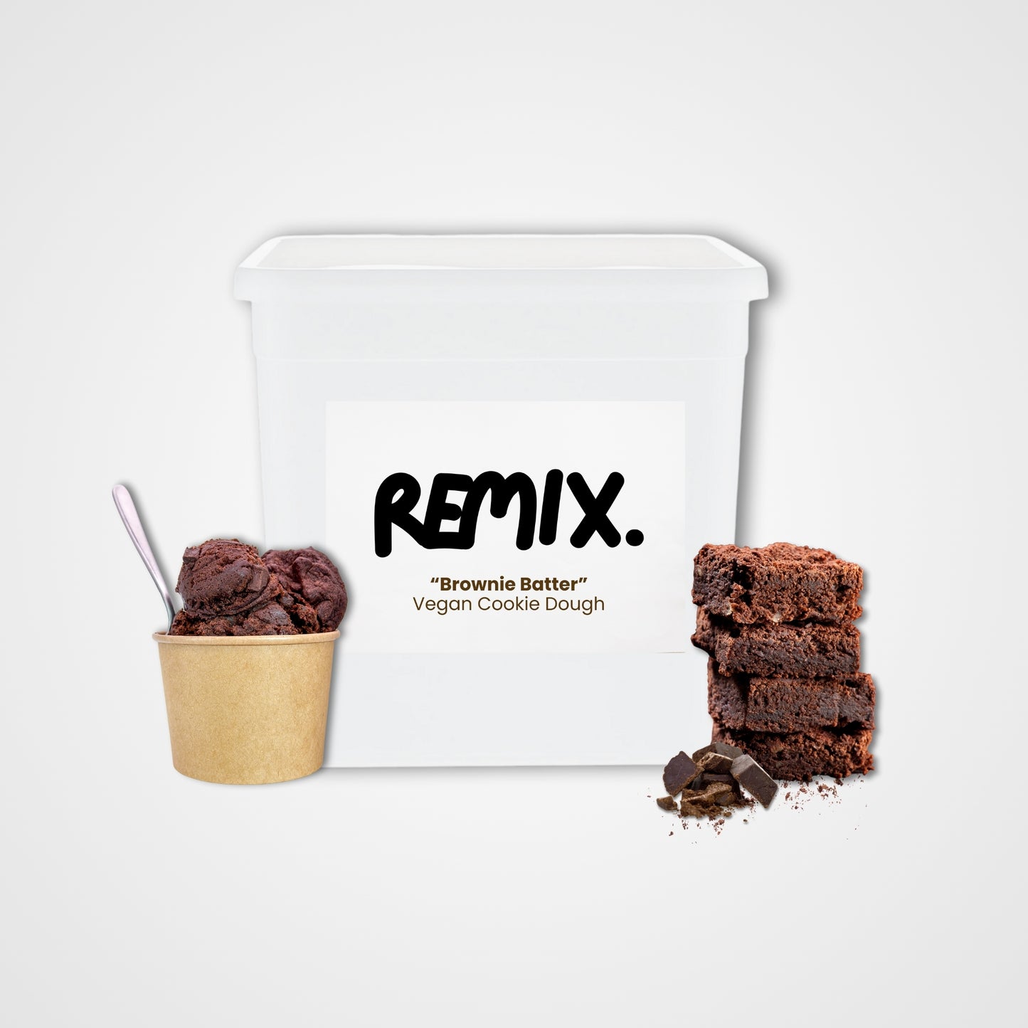 "Brownie Batter" Remix. Vegan Cookie Dough